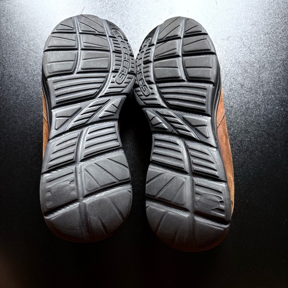 Skechers Men's Brown Slip-On Glides Calculous Loafer brown leather size 13 - Picture 7 of 7